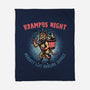 Krampus Night-None-Fleece-Blanket-glitchygorilla