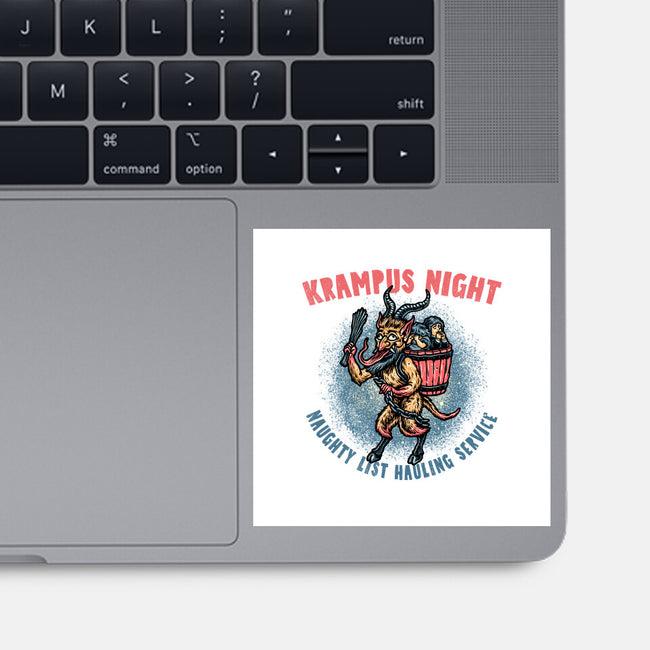 Krampus Night-None-Glossy-Sticker-glitchygorilla
