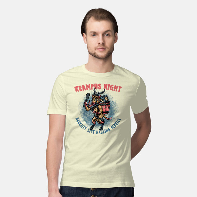 Krampus Night-Mens-Premium-Tee-glitchygorilla