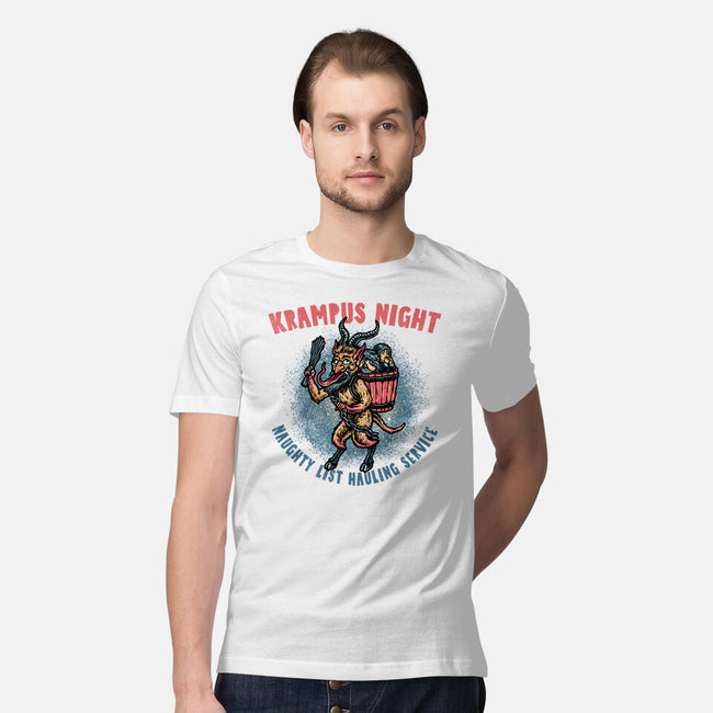 Krampus Night-Mens-Premium-Tee-glitchygorilla