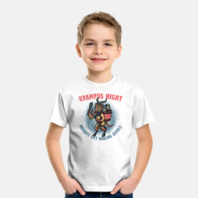 Krampus Night-Youth-Basic-Tee-glitchygorilla