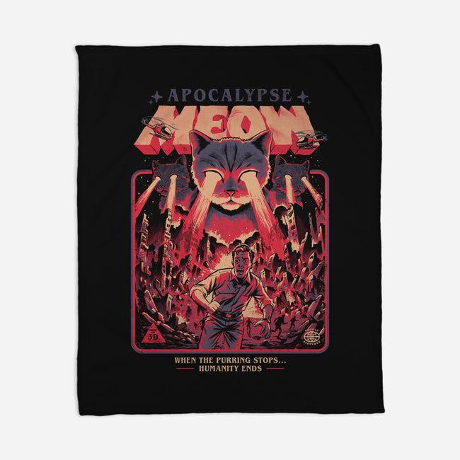 Apocalypse Meow-None-Fleece-Blanket-eduely