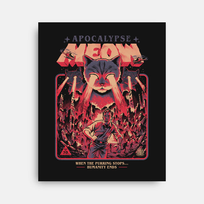 Apocalypse Meow-None-Stretched-Canvas-eduely