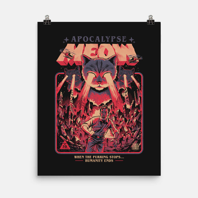 Apocalypse Meow-None-Matte-Poster-eduely