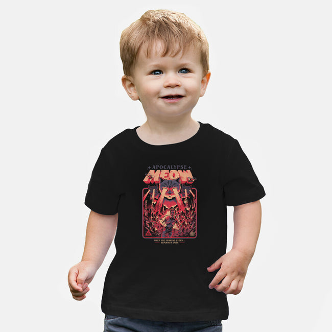 Apocalypse Meow-Baby-Basic-Tee-eduely