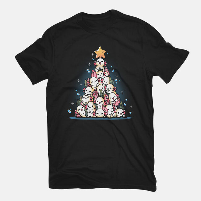 Christmas Axolotl-Mens-Heavyweight-Tee-Vallina84