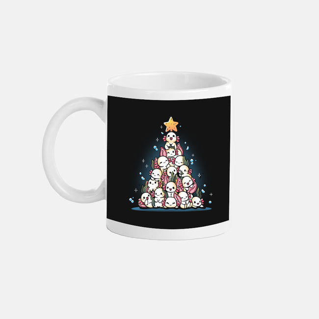 Christmas Axolotl-None-Mug-Drinkware-Vallina84