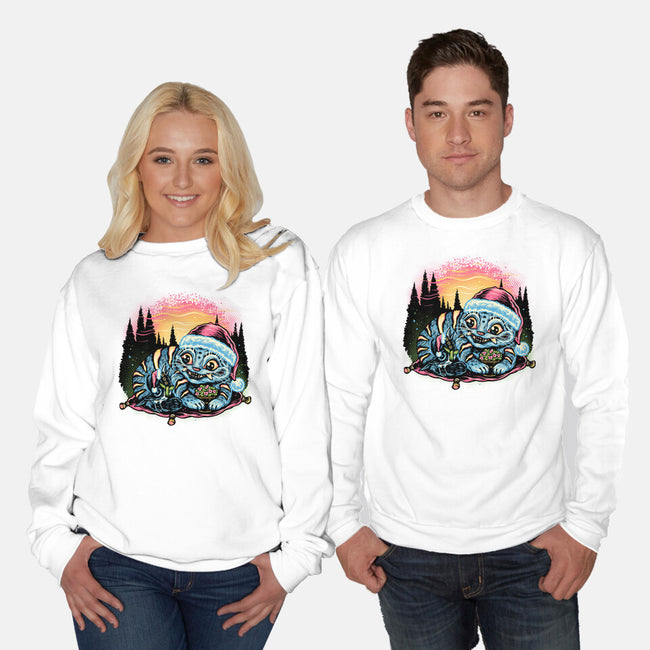 The Season To Be Derpy-Unisex-Crew Neck-Sweatshirt-glitchygorilla