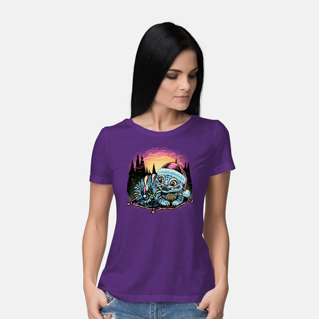 The Season To Be Derpy-Womens-Basic-Tee-glitchygorilla