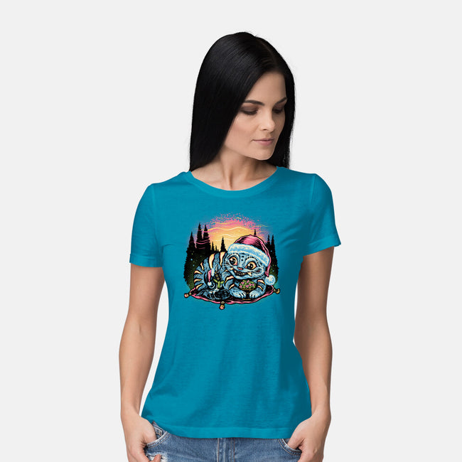 The Season To Be Derpy-Womens-Basic-Tee-glitchygorilla