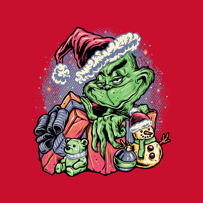 A Grumpy Present-None-Mug-Drinkware-glitchygorilla