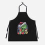 A Grumpy Present-Unisex-Kitchen-Apron-glitchygorilla