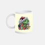 A Grumpy Present-None-Mug-Drinkware-glitchygorilla