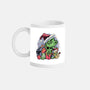 A Grumpy Present-None-Mug-Drinkware-glitchygorilla