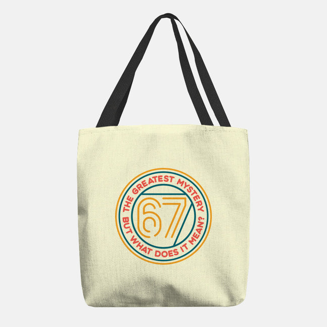 Six Seven Mystery-None-Basic Tote-Bag-glitchygorilla