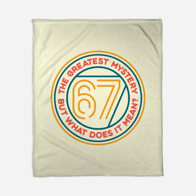 Six Seven Mystery-None-Fleece-Blanket-glitchygorilla