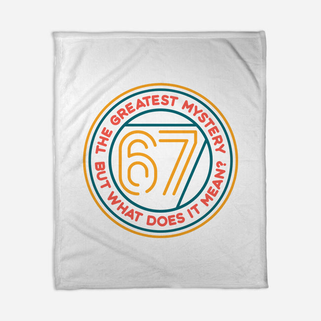 Six Seven Mystery-None-Fleece-Blanket-glitchygorilla