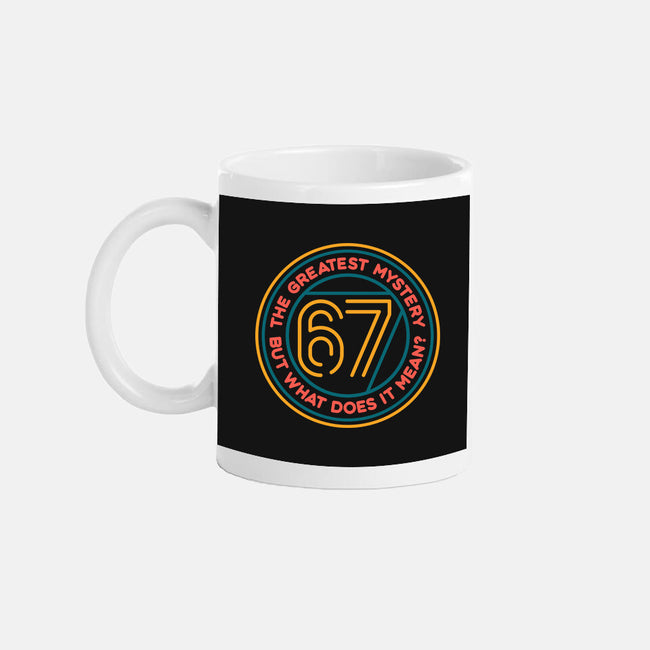 Six Seven Mystery-None-Mug-Drinkware-glitchygorilla