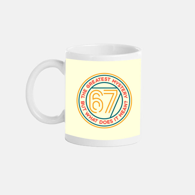 Six Seven Mystery-None-Mug-Drinkware-glitchygorilla