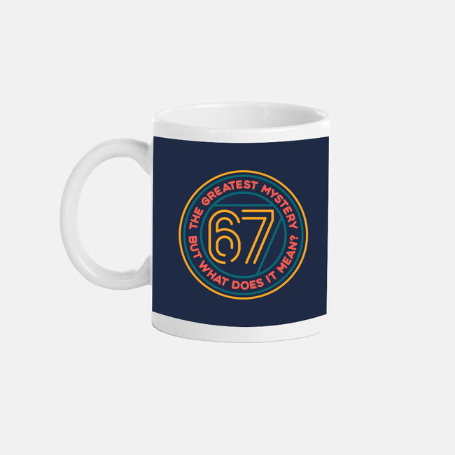 Six Seven Mystery-None-Mug-Drinkware-glitchygorilla