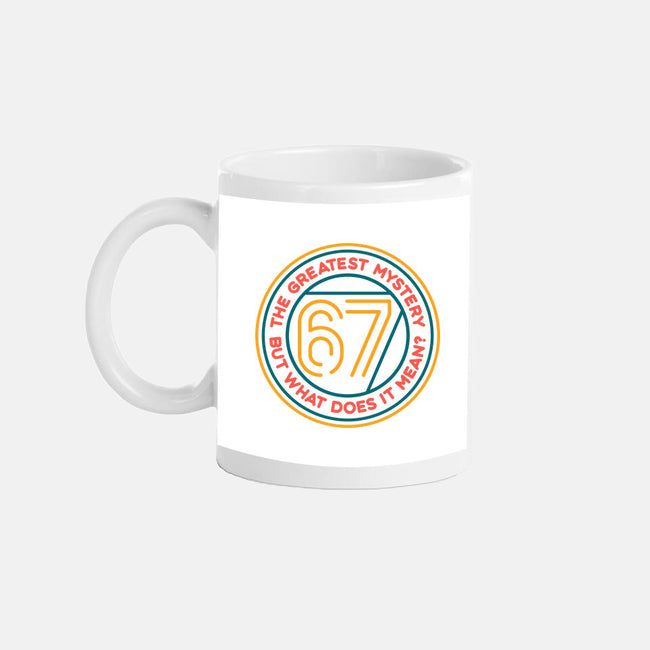 Six Seven Mystery-None-Mug-Drinkware-glitchygorilla