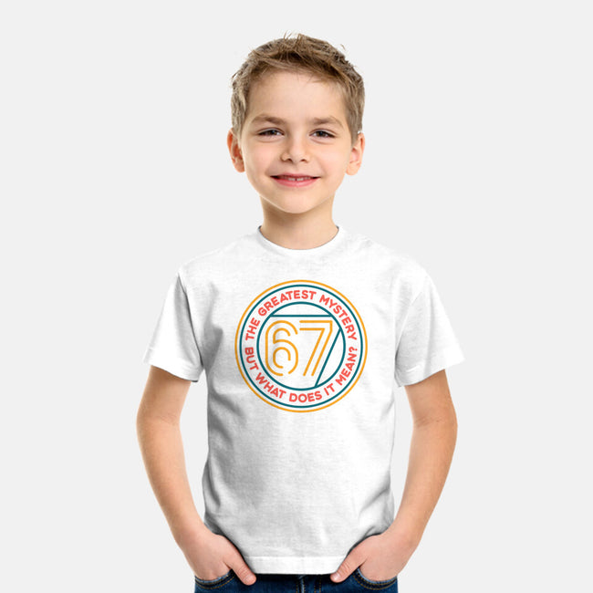 Six Seven Mystery-Youth-Basic-Tee-glitchygorilla