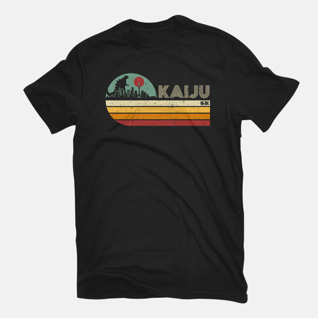 Kaiju Vintage-Womens-Fitted-Tee-DrMonekers