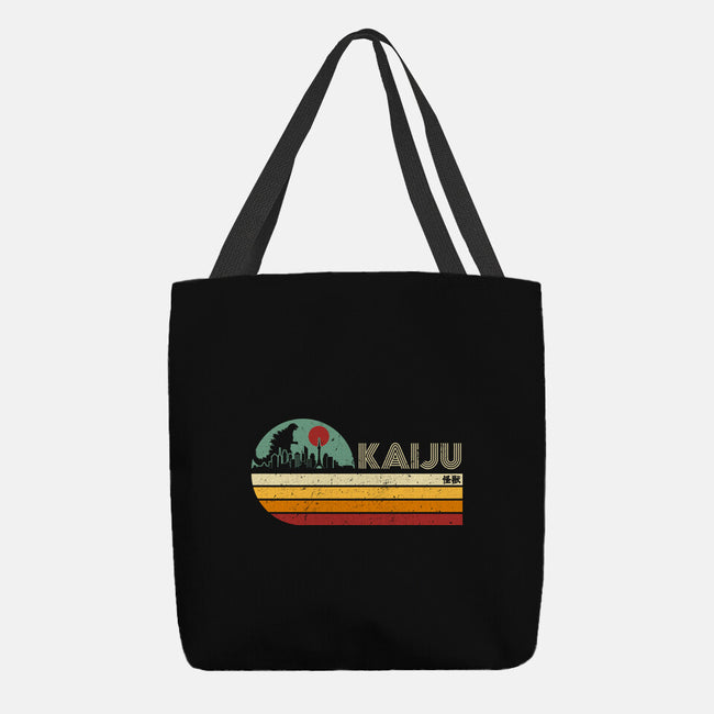 Kaiju Vintage-None-Basic Tote-Bag-DrMonekers