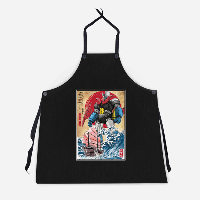 Mecha Z In Japan-Unisex-Kitchen-Apron-DrMonekers