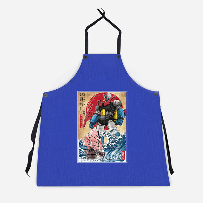 Mecha Z In Japan-Unisex-Kitchen-Apron-DrMonekers