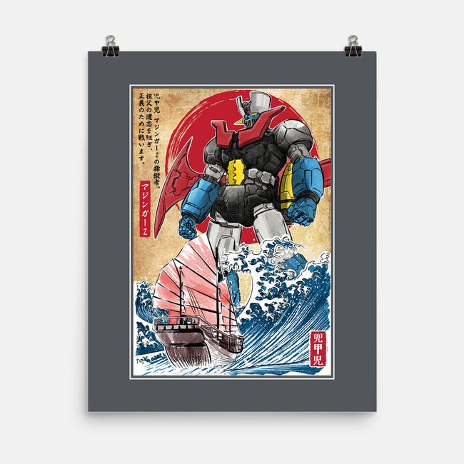 Mecha Z In Japan-None-Matte-Poster-DrMonekers