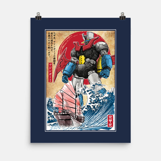 Mecha Z In Japan-None-Matte-Poster-DrMonekers