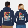 Mecha Z In Japan-Unisex-Zip-Up-Sweatshirt-DrMonekers