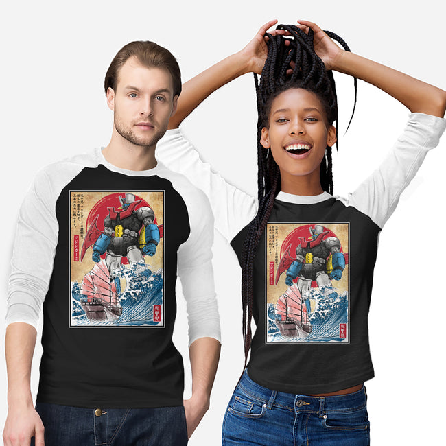 Mecha Z In Japan-Unisex-Baseball-Tee-DrMonekers