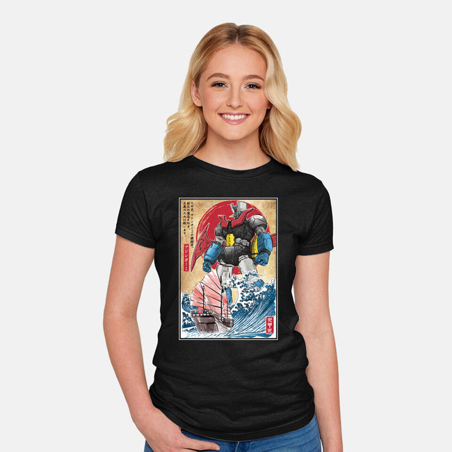 Mecha Z In Japan-Womens-Fitted-Tee-DrMonekers
