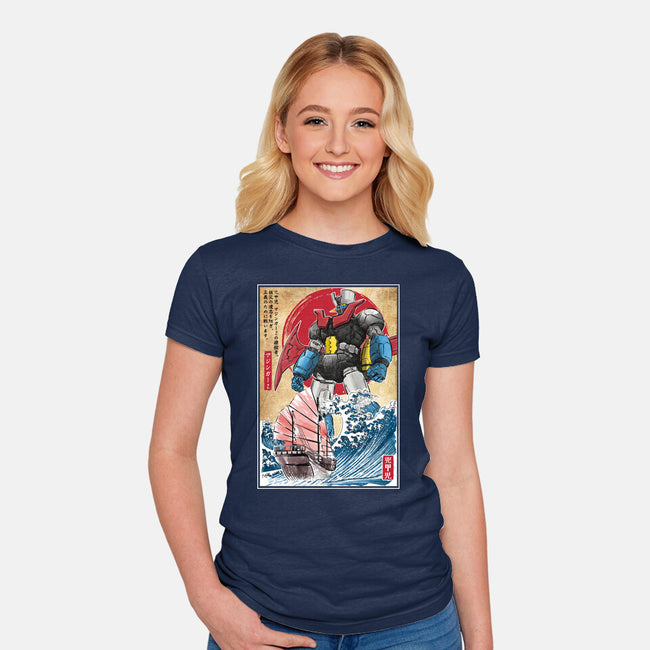 Mecha Z In Japan-Womens-Fitted-Tee-DrMonekers