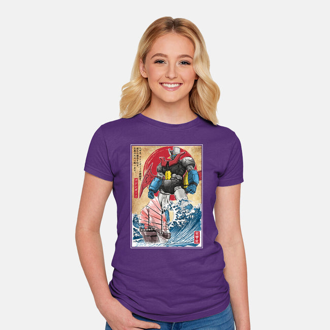 Mecha Z In Japan-Womens-Fitted-Tee-DrMonekers