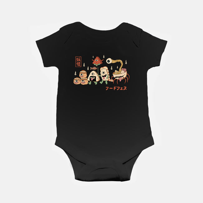 Yokai Food Fest-Baby-Basic-Onesie-vp021
