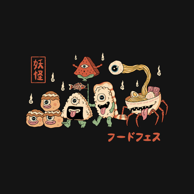 Yokai Food Fest-Unisex-Zip-Up-Sweatshirt-vp021