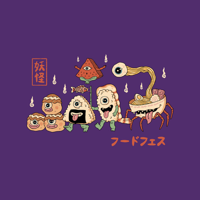 Yokai Food Fest-Womens-Fitted-Tee-vp021
