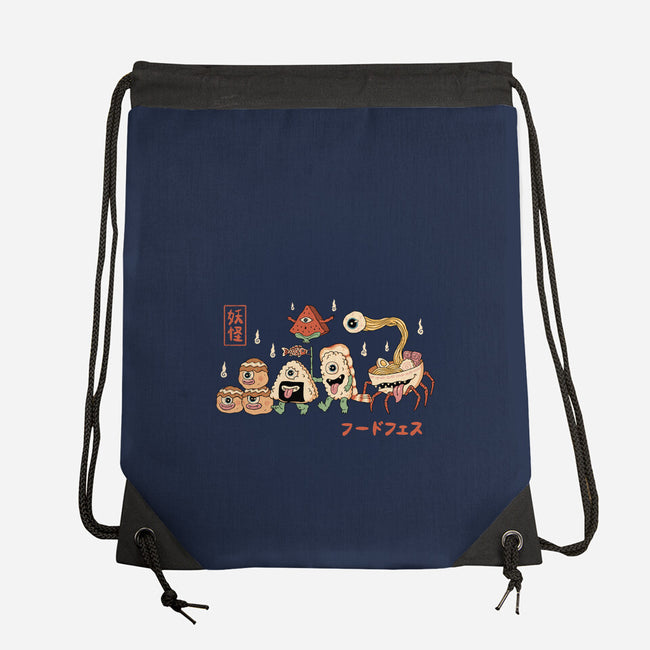 Yokai Food Fest-None-Drawstring-Bag-vp021