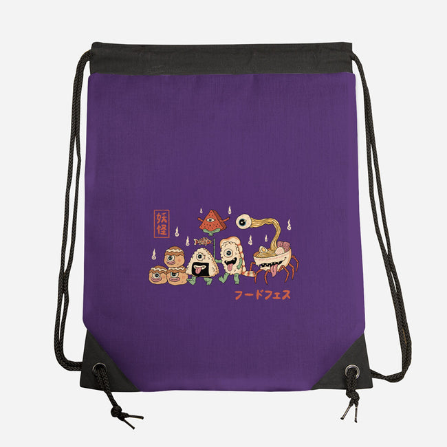 Yokai Food Fest-None-Drawstring-Bag-vp021
