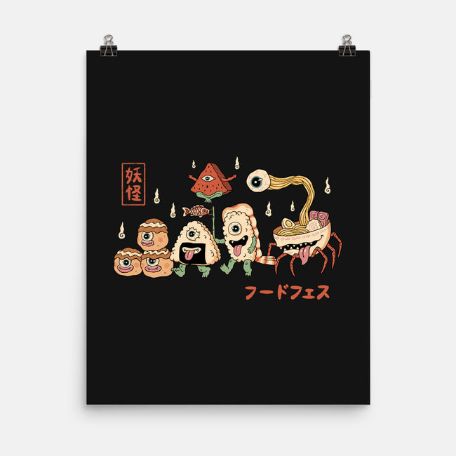 Yokai Food Fest-None-Matte-Poster-vp021