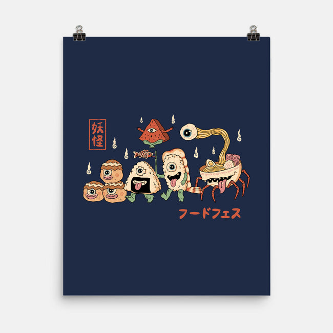 Yokai Food Fest-None-Matte-Poster-vp021