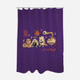Yokai Food Fest-None-Polyester-Shower Curtain-vp021