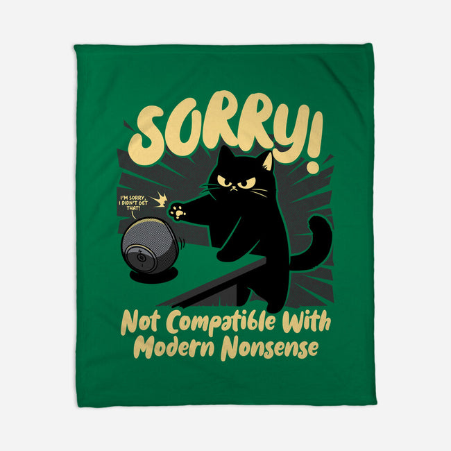 Modern Nonsense-None-Fleece-Blanket-Popnotic