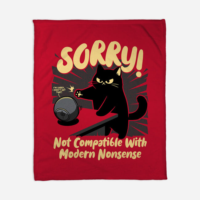Modern Nonsense-None-Fleece-Blanket-Popnotic