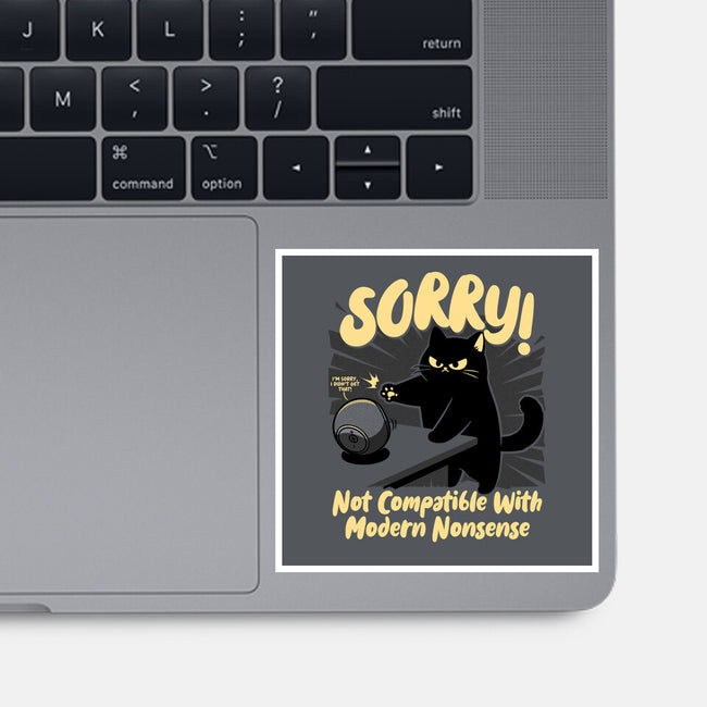 Modern Nonsense-None-Glossy-Sticker-Popnotic