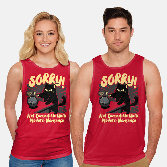 Modern Nonsense-Unisex-Basic-Tank-Popnotic