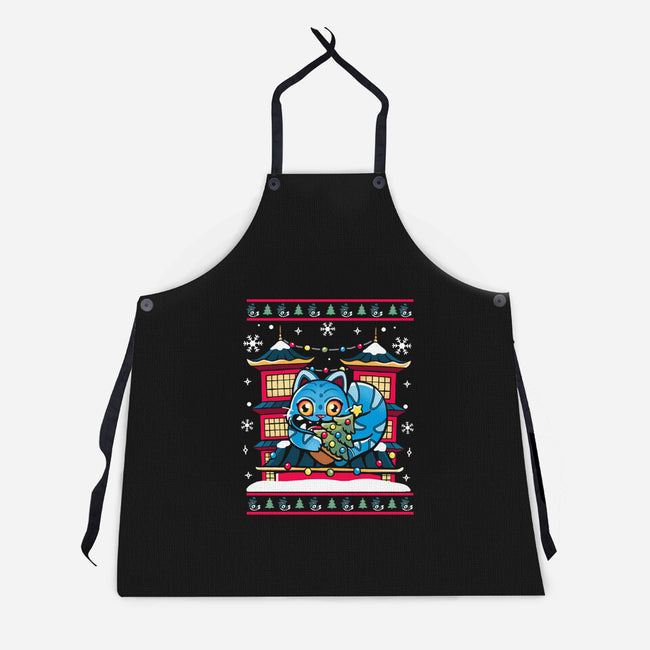 Ugly Tiger-Unisex-Kitchen-Apron-Vallina84